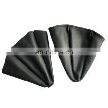Car Gear Stick Boot Shifter Lever Leather Covers Universal Gear Shift Knob Boot thumbnail-1