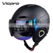 New Arrival in Mold Black Snowboard Ski Goggles Helmet