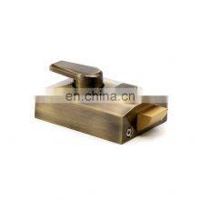 Бронзовый прочный цилиндрический накладной замок с засовом, ночной замок наклепанного типа thumbnail-2