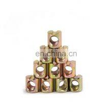 JRSGS Customized High Quality Cross Dowel Electro Brass Suits M8 Bolts