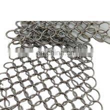 OEM Non-fading Stainless Steel Replaceable Metal Ring Mesh Decoration Accessories