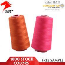 1800 Stock Colors 502 5000y Sewing Threads Low Breakage Polyester Threads Low MOQ Polyester Sewing Thread for Garment Sewing thumbnail-5