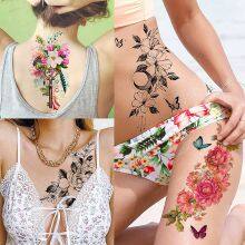 Factory Direct Holiday Tattoo Stickers - Christmas/Halloween Themes, Seasonal Distributor Stickers thumbnail-4