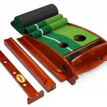 Golf Green Putter-Trainer Green Indoor Golf Putting Mat Training Aids Mini Golf Carpet thumbnail-5