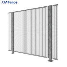 358 Anti Climb Metal Clear Vu Welded Wire Mesh Clear View Fence zum Verkauf Flughafenzaun-Hersteller, einfach zu montieren thumbnail-1