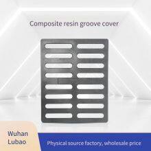 Lubao Composite Resin Ditch Cover Manufacturer, Car Wash Grating, Single Rainwater Grid, 500*1000 Sewer thumbnail-1