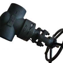 Hot Sell API 602 A105 Carbon Steel Outside Stem Gate Valve Dn50 Class 800 Flange Model J61H CHX Low Temperature Water thumbnail-2