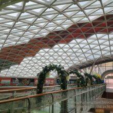 Decorative Stainless Steel 304# Spherical Grid Structure, Glass Roof for Exhibition Hall Lobby, Glass Roof for Hospital, Shopping Mall and Wanda Atrium thumbnail-1