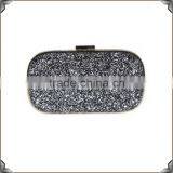 Fashion Glitter Women Clutch Bag With Gun Metal Frame thumbnail-1
