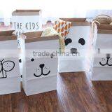 Kraft Paper Bag Sundries Storage Organizer Gift Bag Toy Bag thumbnail-1