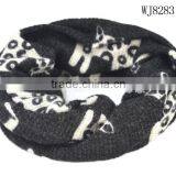 New Arrival Fashion Cute Cat Printed Circle Loop Style Autumn Winter Baby Kids Scarf thumbnail-3