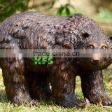Lifesize Bronze Wild Bear Sculpture thumbnail-1