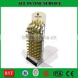Water Bottle Display Rack , Wine Bottle Display Stand