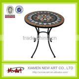 Elegant Design Metal Patio Mosaic Outdoor Furniture Living Room Mosaic Metal Furniture thumbnail-4