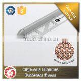 House Designs Semiround Shape Aluminum Wall Tile Trim thumbnail-5