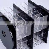 Custom Clear Rotating Acrylic Lipstick Organizer