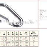 Stainless Steel AISI316 304 Pear Shaped Quick Link Quick Chain in China thumbnail-3