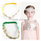 Fancy Decoration Custom Elegant Wedding Dress Accessories / Fashion Bridal Tiara / Wholesale Crystal Pearl Rhinestone Waistband thumbnail-4