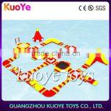 Inflatable New Red Yellow Giant Water Park for Adult,0.9mm Pvc Tarpaulin Floating Water Park,amusment Water Playground thumbnail-1