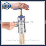 5 Mould Heads Stainless Steel Pasta Making Machine thumbnail-2