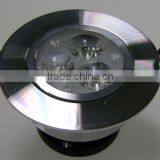 Materials Aluminium 3*1w Home Recessed Ceiling Light