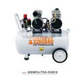 Double Motor Silent Oil Free Air Compressor thumbnail-1