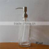 500ml Empty Glass Detergent Bottles Pump Hand Sanitizer Bottles SLBe42