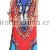 Oem Service China Supplier Ladies Dress/fashion Design Women Dashiki Dress/africa Printed Long Dress Quality Choice thumbnail-6