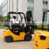 SHANTUI 2.5Ton 4-wheel Electric Forklift With AC Motor thumbnail-1