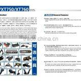 Chinese Used Mini Track Skid Steer Loader XT740 for Sale thumbnail-6