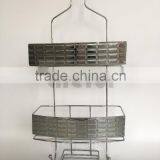 Rustproof Chrome Painting Shower Caddy With Suction Cup