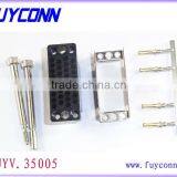 34Pin V.35 Female Receptacle Connector Crimping Terminal Housing With Metal Shell thumbnail-2