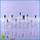 Skull Round Rose Oblate Empty E Liquid Glass Bottles 12ml With Airtingt Aluminum Cap thumbnail-6