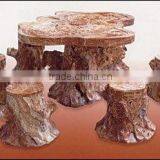 Marble Coffee Table Hand Sculpture Stone for Home Garden Hotel Restaurant thumbnail-1