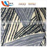 Geometry Pattern Custom Printed Spun Cotton Rayon Fabric for Women Fashion Dress
