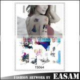 Easam Hot Beauty Girl Design Temporary Body Tattoo Sticker thumbnail-1
