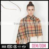 Factory Directly Striped Scarf, Plain Twill 100% Wool Scarf, New Fashion Designed Scarf thumbnail-6