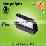 60W LED Wall Pack ETL wall pack led lighting factory manufacturer