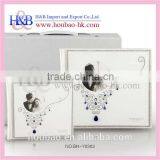 Elegant 10*10, 14*14 White Acrylic Wedding Album Cover