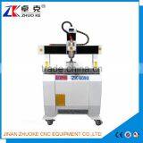 High Quality 4Axis CNC Router Machine ZK-6090 For Acrylic Wood Aluminum With Ball Screw Transmission&3.2KW Water Cooling Spindle