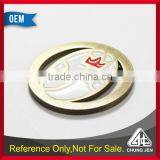 Customized Cut Out Cheap Silver Gold Shopping Cart Pound Trolley Token Coin thumbnail-2