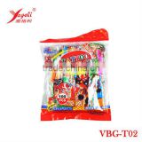 Strong Flavour 100cts Tattoo Chinese Bubble Gum In Bag
