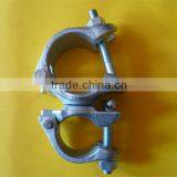 Scaffolding Drop Forged Double Coupler (Fixed) Designed for Safe Positive Securement of Scaffold Tube Between Opposing Surfaces thumbnail-2