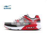 ERKE Wholesale Dropshipping Retro Style Lightweight Breathable Mesh Upper Brand Half Air Mens Running Shoes thumbnail-1