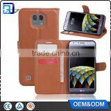 Hot Selling Litchi Texture Wallet Card Holder PU Leather Flip Case For LG X Cam Cover thumbnail-1