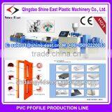 High Output! Wpc PVC Plastic Window Profile Machine / Plastic Profile Extrusion Machine thumbnail-4