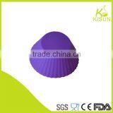 Colorful Silicone Roundness Shape Cupcake Mould