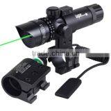 BIJIA Tactical Green Red Mil Dot Laser Sight Scope thumbnail-2