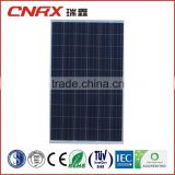 260w hot sale flexible with high efficiency solar poly solar panel with full certificate