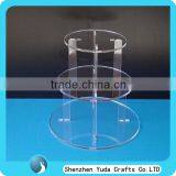 Professional Manufacturer Acrylic Desk Counter Tabletop Cup Cake Display Stand Rack Holder Wholesale Price thumbnail-1